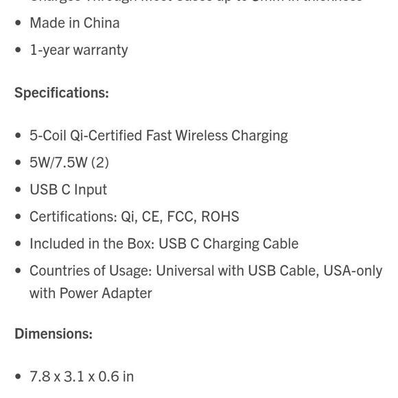 Courant - Catch:2 Essentials Wireless Charging Pad - Camel